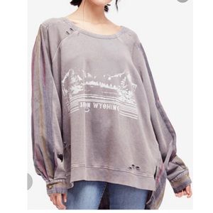 Free People Jackson Wyoming Sweatshirt